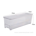 PET Refrigerator Food Storage Box With Lid